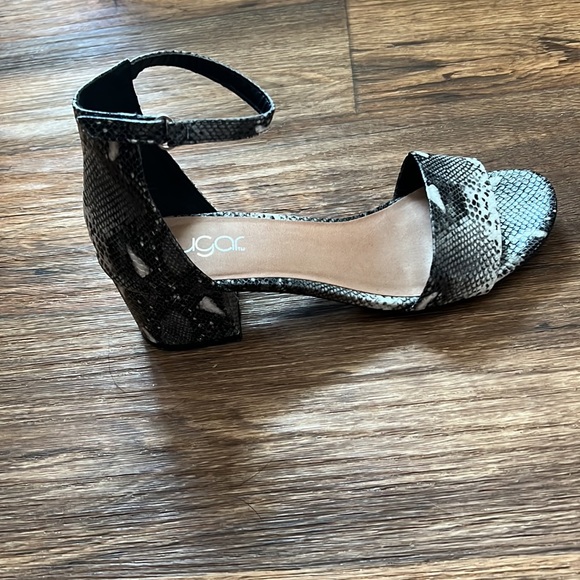 Python chunky low heels - Picture 3 of 4